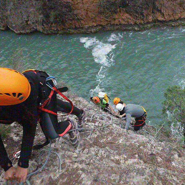 4. Vía Ferrata Cañón de Almadenes + Barranco de la Higuera K2